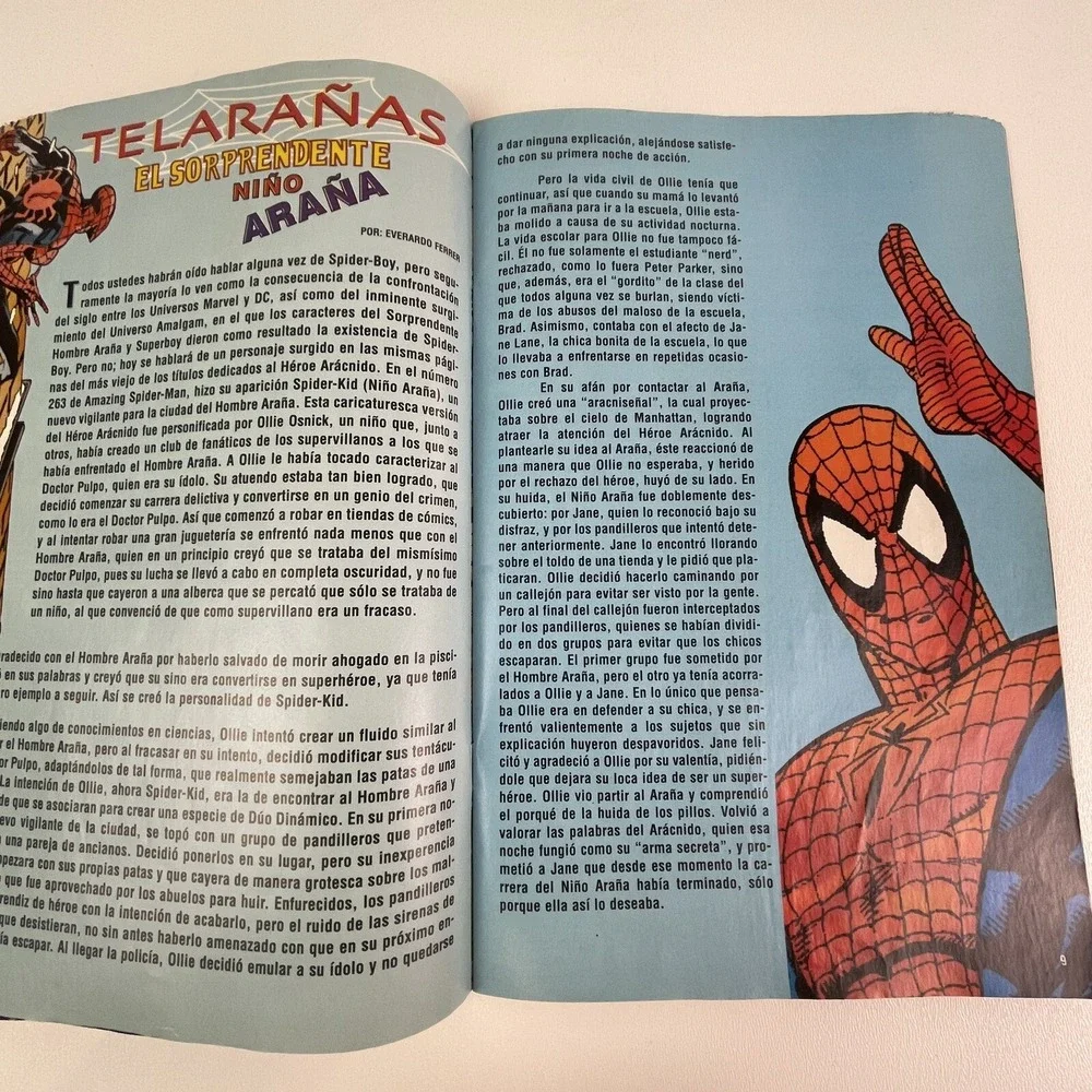 Peter Parker Spider Man Spanish Version Variant Morbius Un Monstruo Llamado